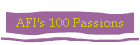 AFI's 100 Passions
