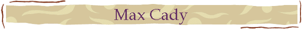 Max Cady
